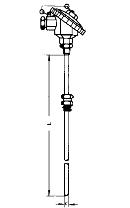 WRCK-331可動卡套螺紋鎧裝熱電偶安裝圖片